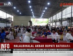 Halalbihalal Akbar Bupati Batubara