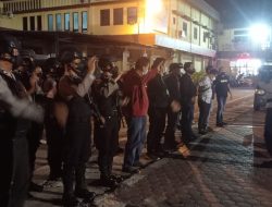 Cegah Gangguan Kamtibmas, Polisi “Sisir” Jalan Amir Hamzah