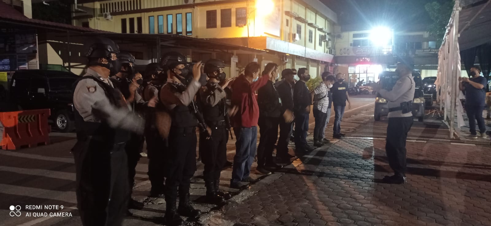 Cegah Gangguan Kamtibmas, Polisi "Sisir" Jalan Amir Hamzah