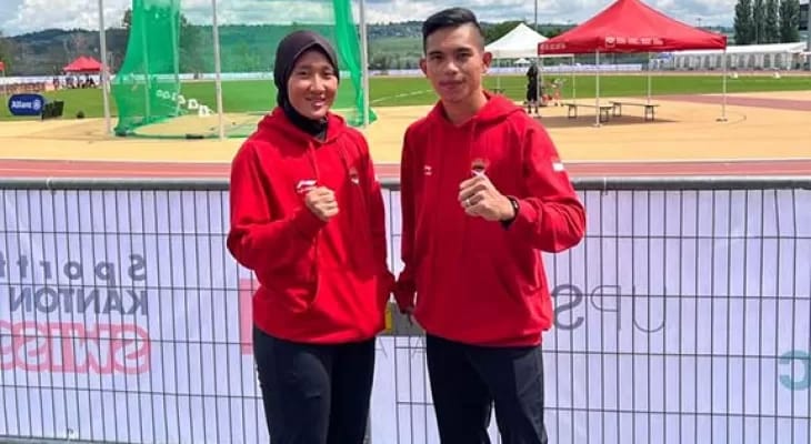 Atlet NPC Sumut Raih Posisi Kedua di Ajang Grandprix Para Atletik Swiss