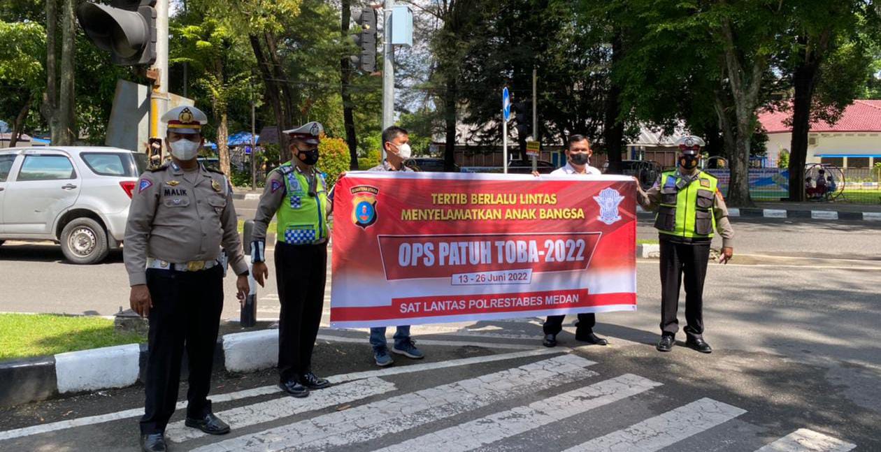 Polrestabes Medan Gelar Ops Patuh Toba 2022