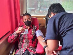 Donor Darah PUD Pasar Medan Diikuti 36 Peserta