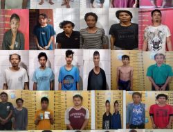 Polrestabes Medan Tangkap 107 Tersangka Penjahat