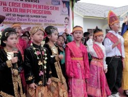 Pelajar SDN 05 Sumber Tani Unjuk Kemampuan di Acara Show Case dan Pentas Seni