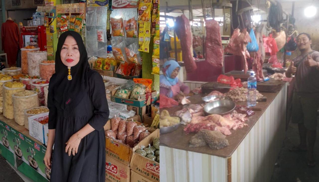 Pedagang Sampaikan Terima Kasih Atas Perbaikan Pasar Sukaramai