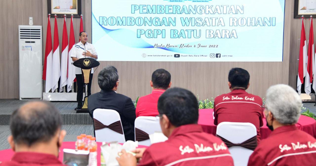 Bupati Zahir Minta Doa Kepada Rombongan Wisata Rohani PGPI