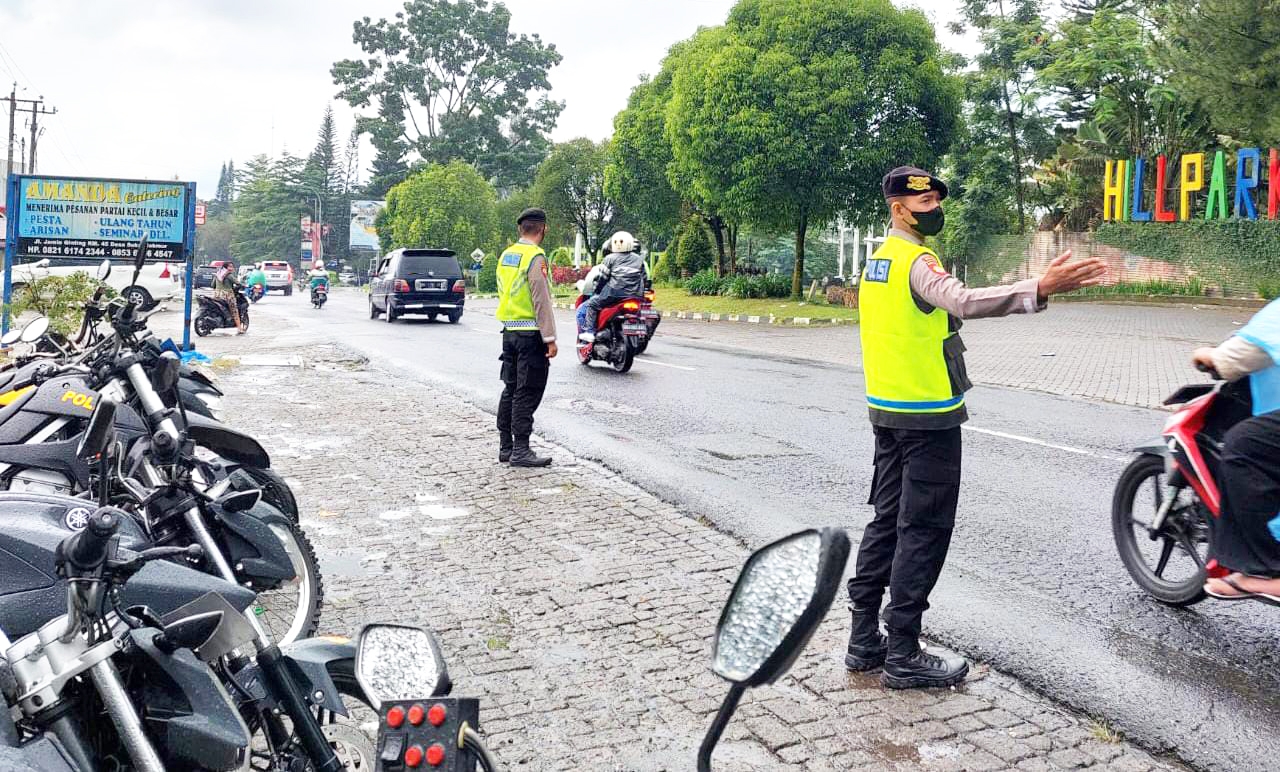 Tangani Kemacetan Lalu Lintas Medan-Tanah Karo, Polrestabes Medan Terjunkan Tim Patroli Sepeda Motor