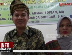Serah Terima Jabatan Kakan Kemenag Batubara