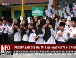 MIS Al-Washliyah Desa Bandar Sono Batubara Menggelar Acara Pelepasan Siswa/i dan Wisuda Tahfiz Quran