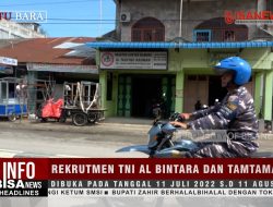 Rekrutmen TNI AL BINTARA dan TAMTAMA 2022 – Tanggal 11 Juli 2022 s.d 11 Agustus 2022
