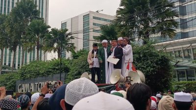 Aksi Kecam Penghina Nabi Muhammad di Kedubes India, Massa Sampaikan 5 Tuntutan