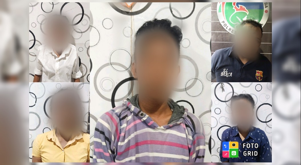 Operasi GKN, Polisi Ringkus 5 Tersangka