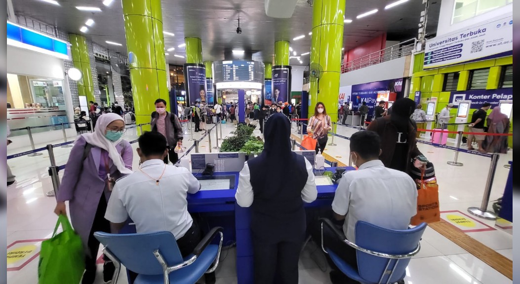 Sosialisasi Aturan Baru Bagi Penumpang KA Lancar