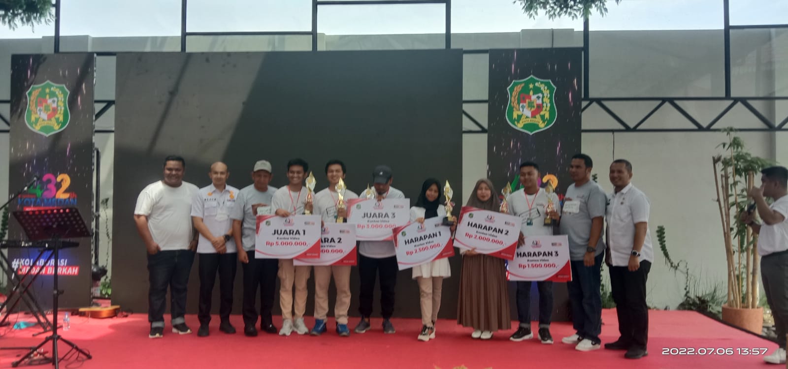 Ini Pemenang Lomba Fotografi dan Konten Video HUT Kota Medan