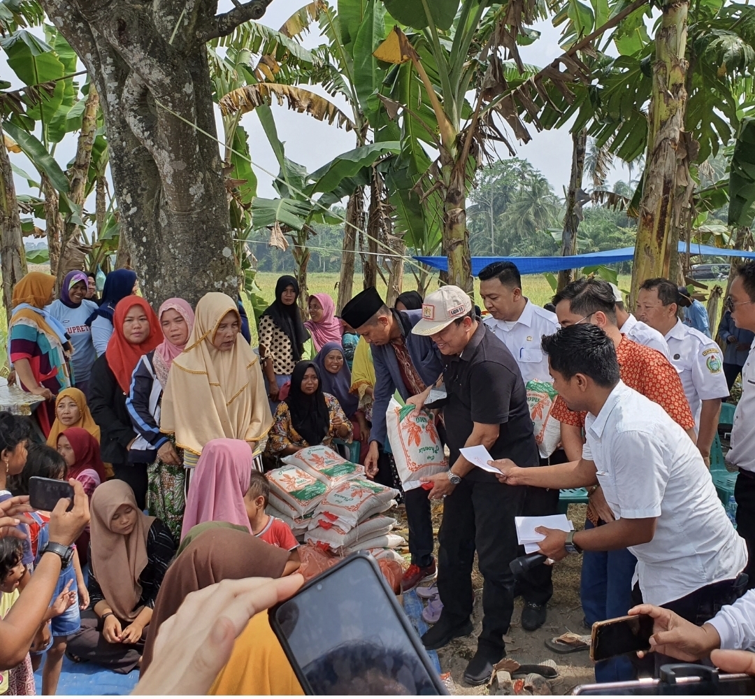 Ketua Kadin Batu Bara Santuni Anak Yatim dengan Sembako dan Tali Asih