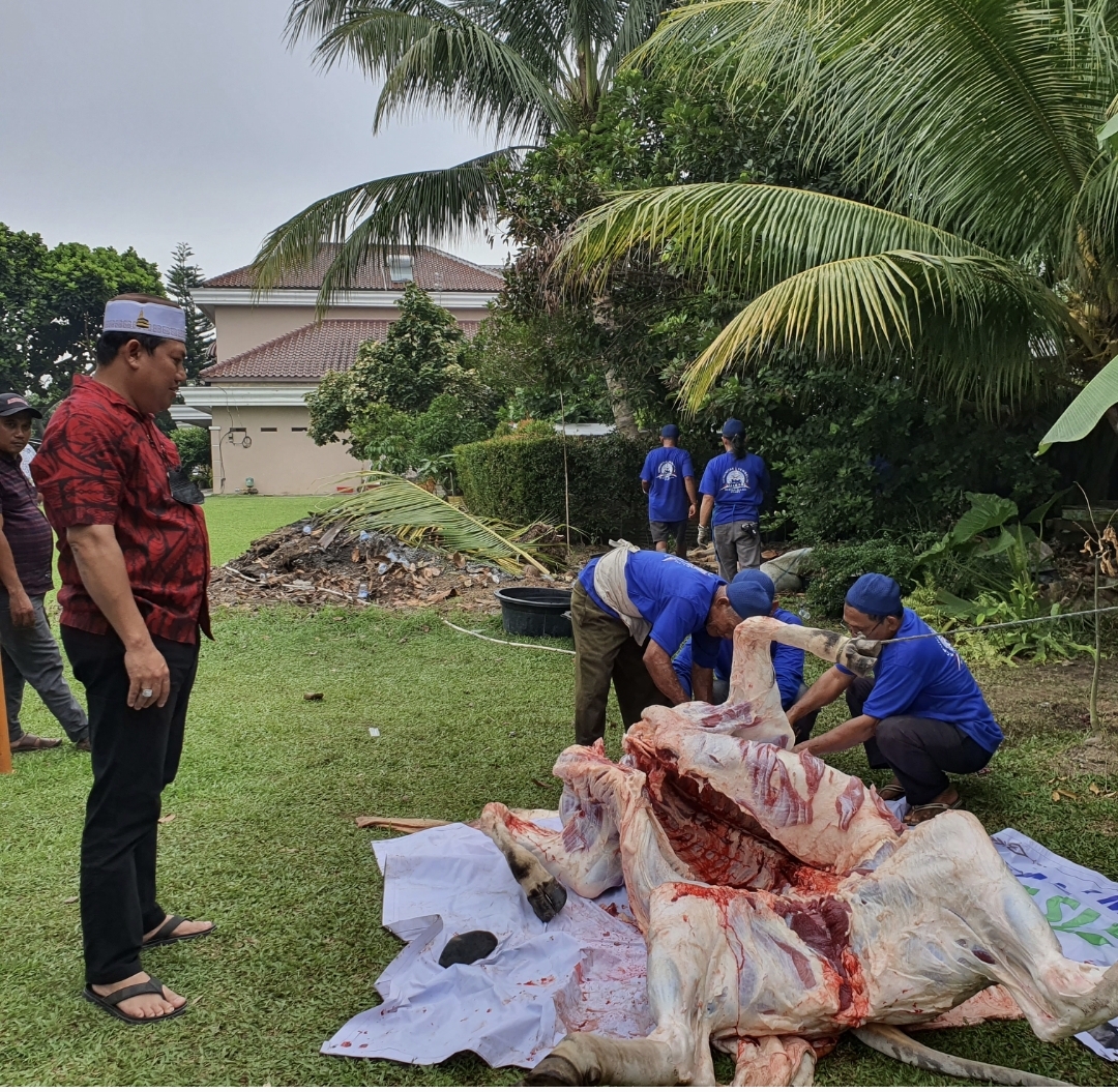 MABMI dan AMMI Sembelih Qurban di Rumah Dato' Syamsul