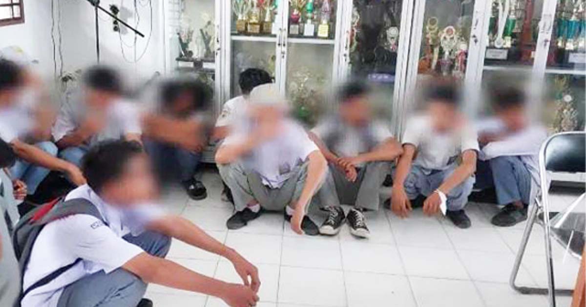 17 Pelajar Terjaring Razia Kasih Sayang