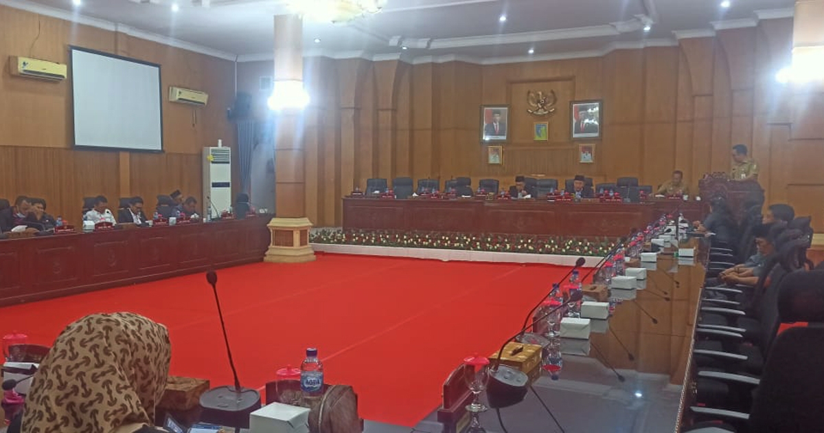 Bupati Batu Bara Jawab Pandangan Umum Fraksi Atas Nota KUA-PPAS RAPBD 2023