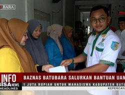 Baznas Batubara salurkan Bantuan Uang Tunai Rp 1 Juta Untuk Mahasiswa Kabupaten Batubara