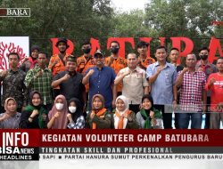 Kegiatan Volunteer Camp Batubara Tingkatkan Skill dan Profesional