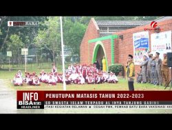 Penutupan MATASIS Masa Ta’aruf Siswa Tahun 2022-2023 SD Swasta Islam Terpadu All-Ihya Tanjung Gading