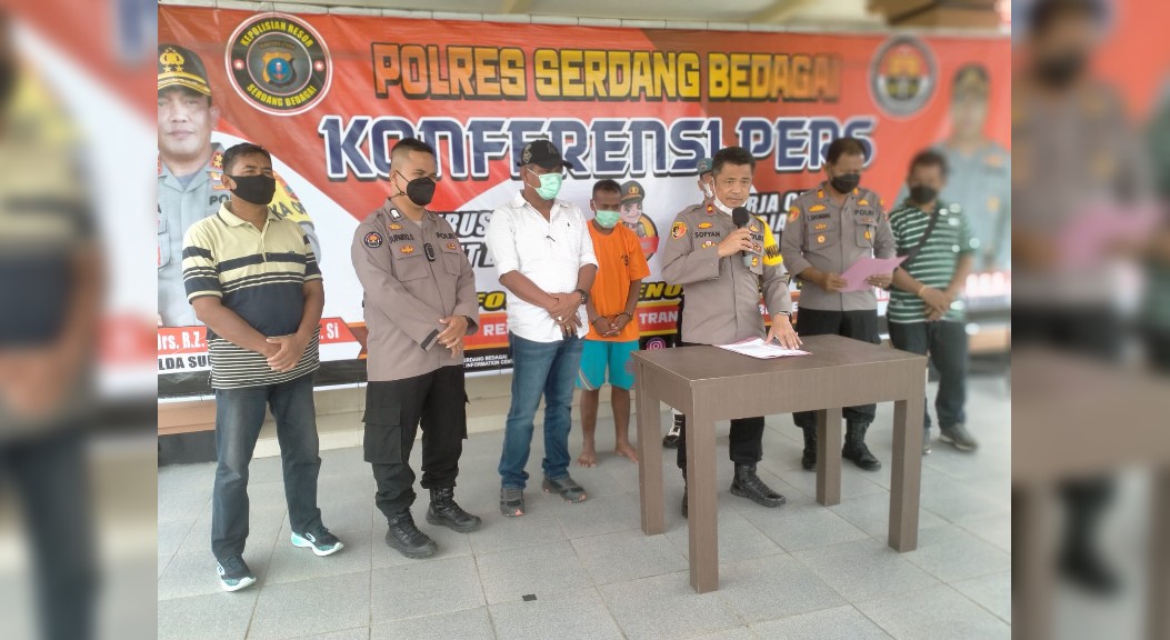 Polsek Tanjung Beringin Bekuk Tersangka Pencuri Vario