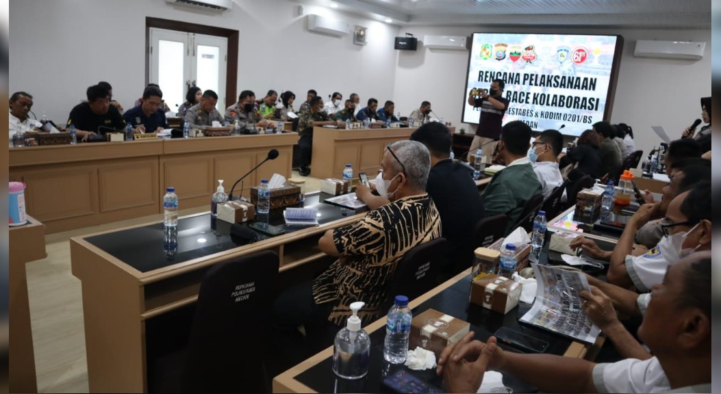 Polrestabes Dan Pemko Medan Gelar Rakor Jelang Night Street Race