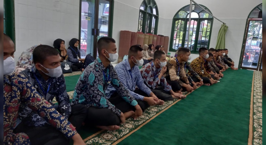 Ustaz Muliyadi Sampaikan Ceramah Di Acara Binrohtal Polrestabes Medan