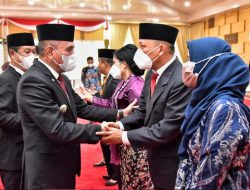 Gubsu Lantik Tujuh Komisioner KPID Sumut