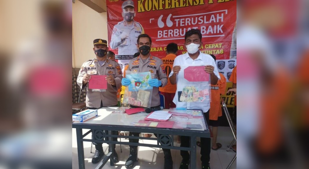 Polres Batu Bara Ringkus 7 Tersangka Kasus Judi