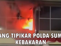 Ruang Tipikar Polda Sumut Kebakaran