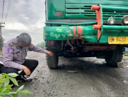 Tabrak Truk Fuso, Masuhendri Tewas Di Tempat