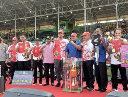 Medan Denai Kembali Juara Umum Porkot Medan XII/2022