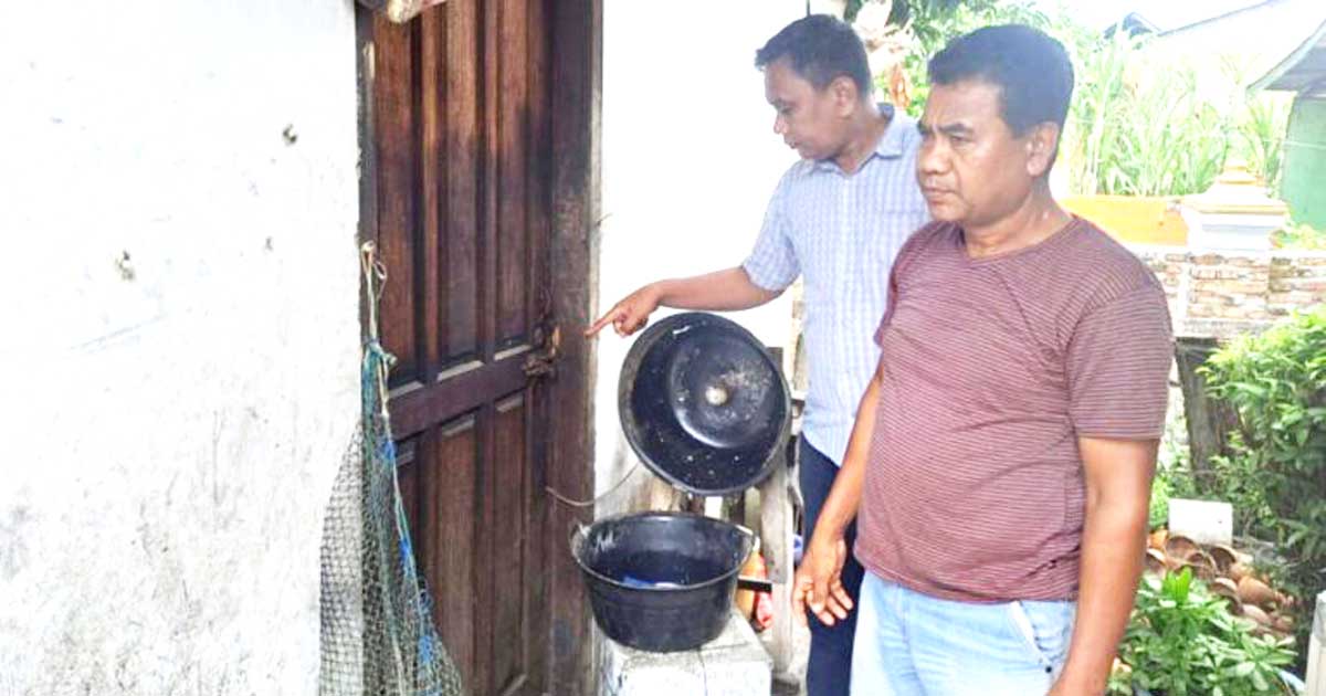 Polsek Labuhan Ruku Ringkus Tersangka Pendongkel Kios Sembako