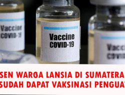 41 Persen Warga Lansia di Sumatera Utara Sudah Dapat Vaksinasi Penguat