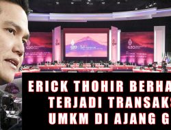 Erick Thohir berharap terjadi transaksi UMKM di ajang G20