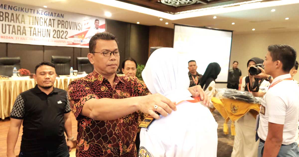 Diklat Capaskibraka Sumut Diikuti 66 Peserta