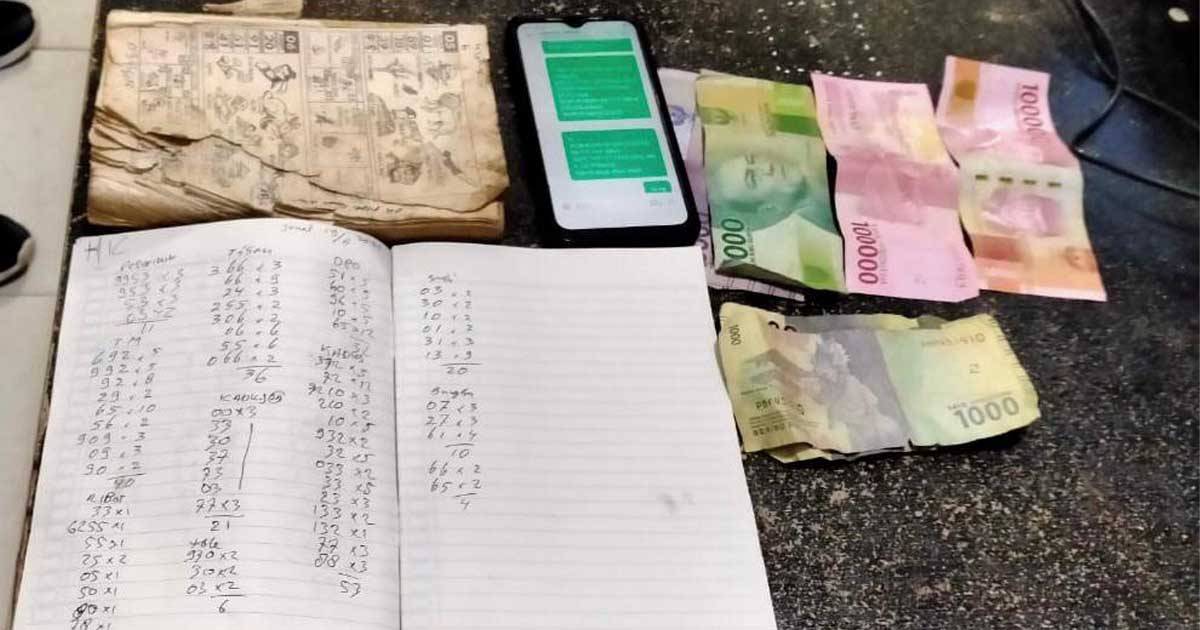 Polsek Medang Deras Tangkap Tersangka Jurtul Togel