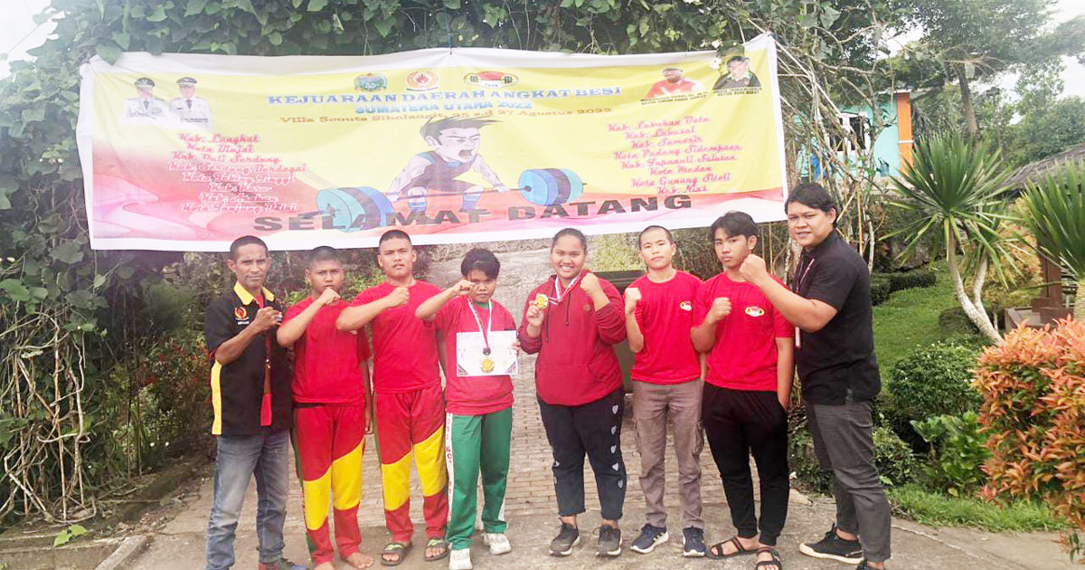PABSI Medan Raih Dua Emas di Kejurda Angkat Besi 2022