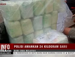 Polisi Amankan 24 Kilogram Sabu dari Dua Nelayan Labuhanbatu