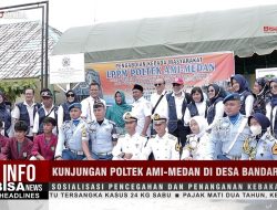 Kunjungan POLTEK AMI-MEDAN di Desa Bandar Rahmat – Sosialisasi Pencegahan dan Penanganan Kebakaran