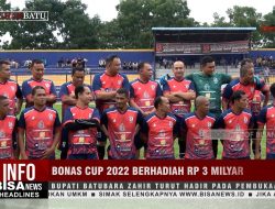 BONAS CUP 2022 Berhadiah Rp 3 Milyar Bupati Batubara Zahir Turut Hadir Pada Pembukaan Acara
