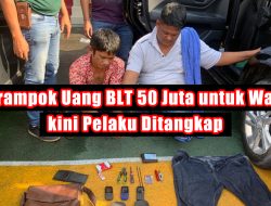 3 Perampok Uang BLT 50 Juta untuk Warga, kini Pelaku Ditangkap
