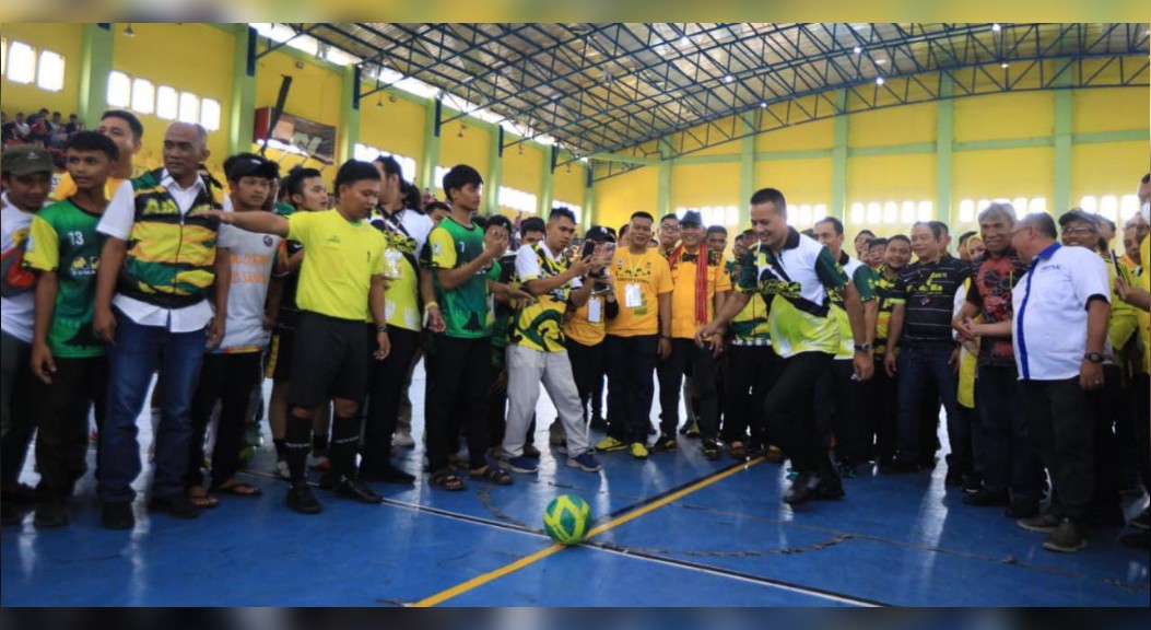 Ijeck Buka Turnamen Futsal AMPG Cup Sumut 2022