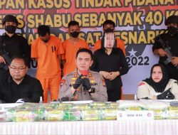 Kasus 40 Kg Sabu di Kapal Pompong Terungkap Gegara Mobil Masuk ke Lumpur