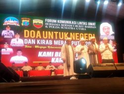 Ribuan Umat Lintas Agama Ikuti Doa untuk Negeri dan Kirab Merah Putih 2022