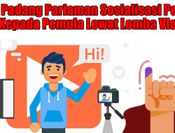 KPU Padang Pariaman Sosialisasi Pemilu Kepada Pemula Lewat Lomba Vlog