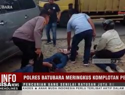 Polres Batubara Meringkus Komplotan Pelaku Pencurian Uang Senilai Ratusan Juta Rupiah
