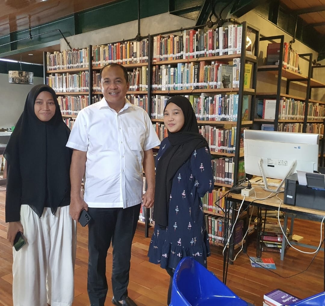 Bupati Batu Bara Ir H Zahir, M.AP Kunjungi Perpustakaan Prof OK Saidin