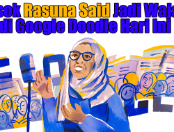 Sosok Rasuna Said Jadi Wajah di Google Doodle Hari Ini
